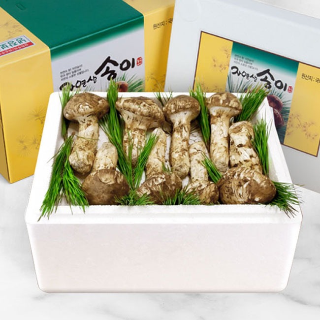 [참자연] 자연산 송이버섯 (냉동/개산품4) 1kg